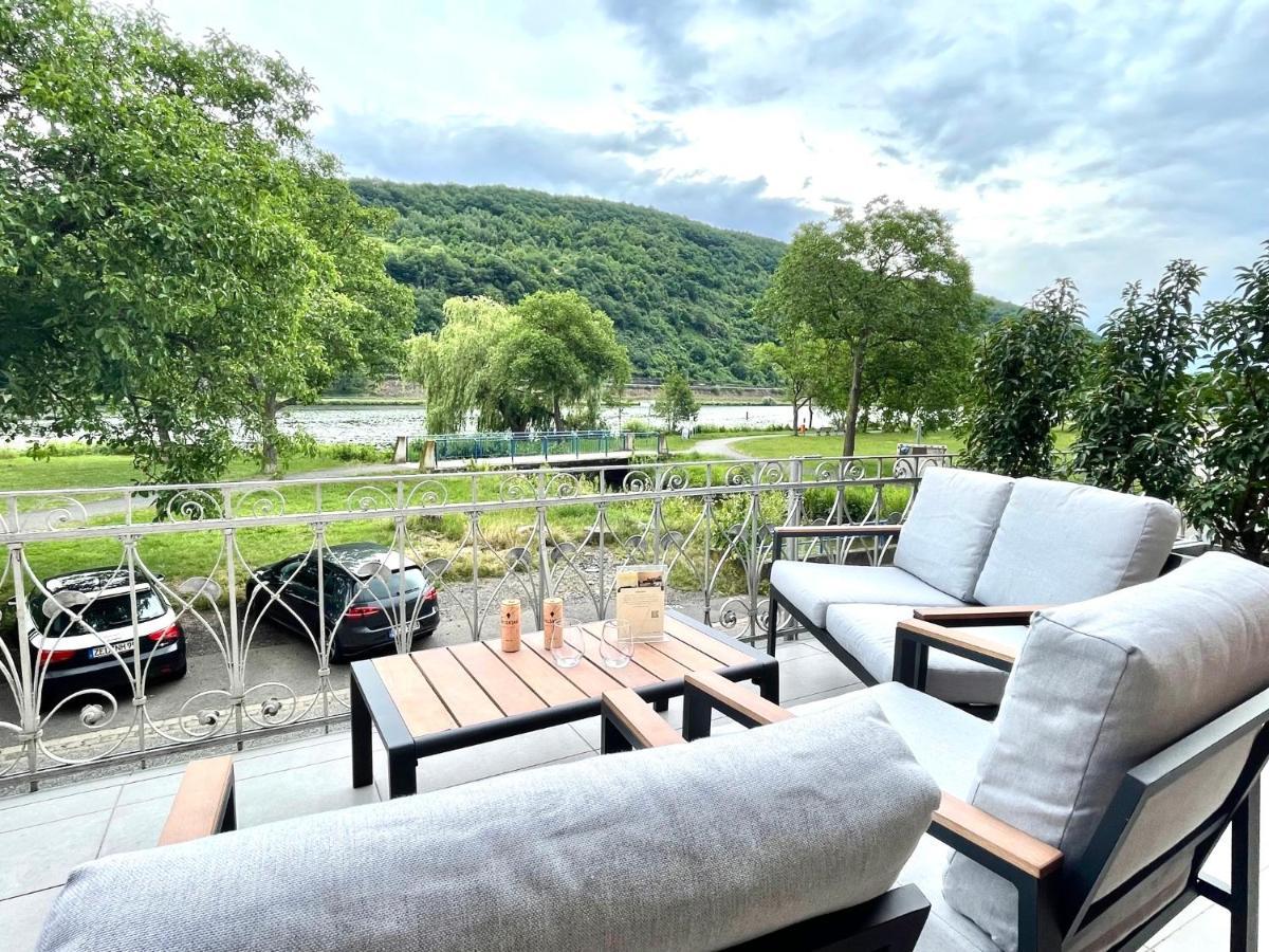 Direct Moselle View 200M² 4 Sz 10Pers Terrace Apartment Sankt Aldegund Exterior foto