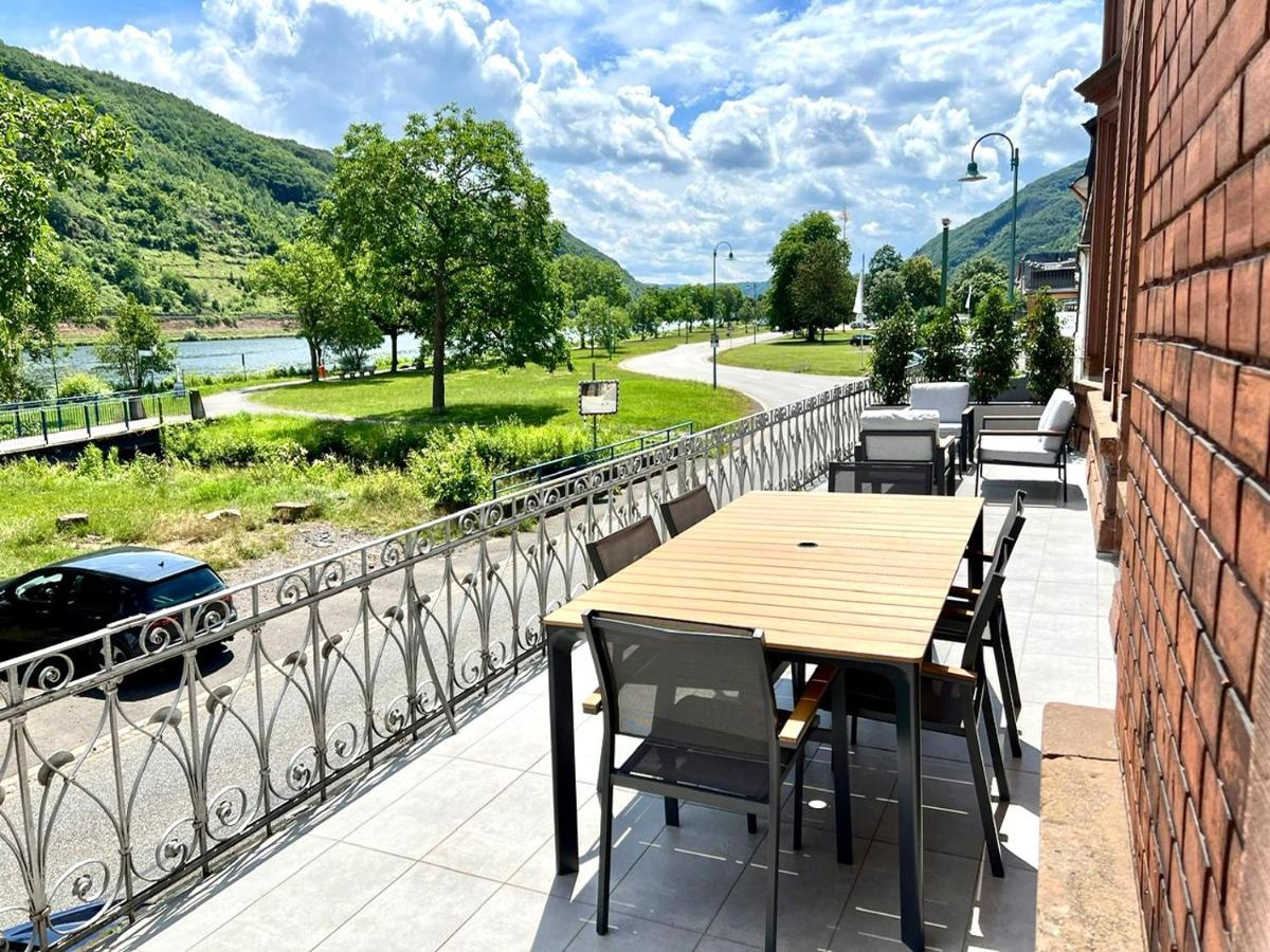 Direct Moselle View 200M² 4 Sz 10Pers Terrace Apartment Sankt Aldegund Exterior foto
